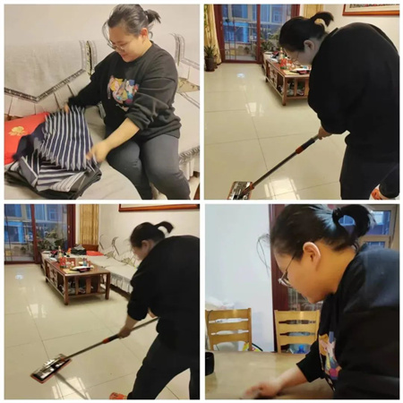 “以孝為先，親情不斷”——保定理工學院藝術學院開展“孝老愛親”線下主題活動