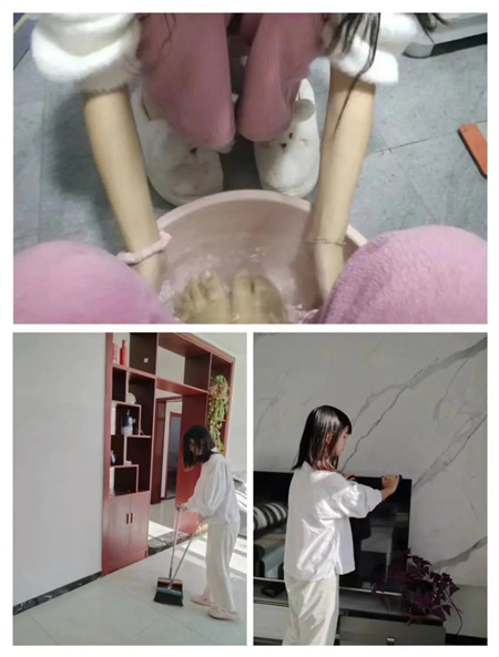 “以孝為先，親情不斷”——保定理工學院藝術學院開展“孝老愛親”線下主題活動