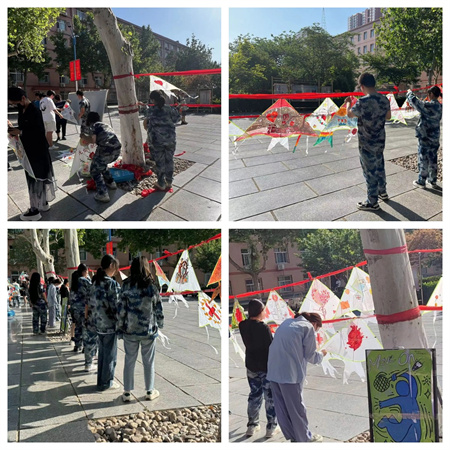 “熱血與風(fēng)箏齊飛，愛(ài)心共藍(lán)天一色”——保定理工學(xué)院藝術(shù)學(xué)院開(kāi)展“獻(xiàn)愛(ài)心，共你我”風(fēng)箏展活動(dòng)