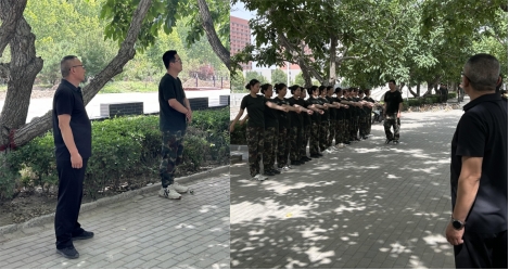 勇毅堅(jiān)韌鋼如鐵，磨礪青春熱血燃——新入職輔導(dǎo)員培訓(xùn)第二天