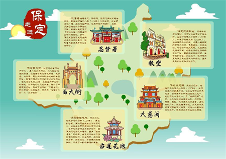 用插畫語言，講保定故事 保定理工學院藝術(shù)學院視覺傳達設(shè)計專業(yè)《插畫設(shè)計》階段性作品展