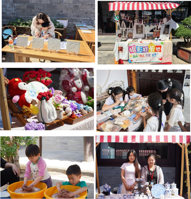 匠心非遺煥新顏 校館聯(lián)袂啟新篇——保定理工學院非遺手工市集燃動淮軍公所博物館
